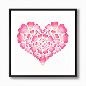 I Heart You Art Print