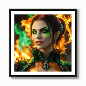 Sexy Witch Art Print