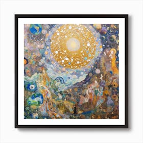 'The Sun And The Moon' Art Print