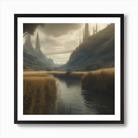 Lord Of The Rings 1 Art Print