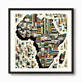 The Homeland Map Art Print