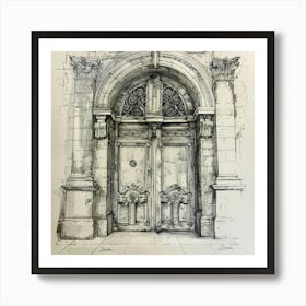 Doorway 5 Art Print