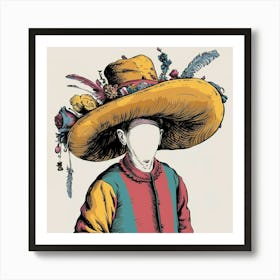 Mexican Hat Art Print