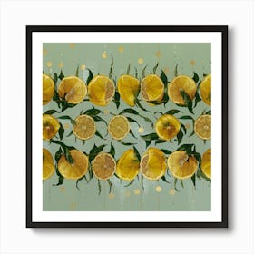 Lemons Art Print