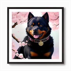 Rottweiler 1 Art Print