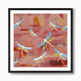 Dragonflies Art Print