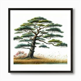 Pine Tree Art Print