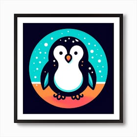 Penguin 3 Art Print