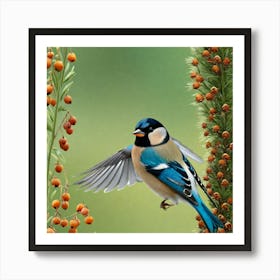 Bird In Flight 12 Art Print