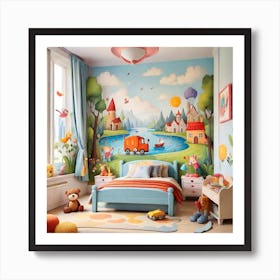 Children'S Bedroom Art Print
