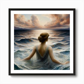 'The Ocean' 2 Art Print