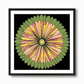 Flower - Flower Stock Videos & Royalty-Free Footage Art Print