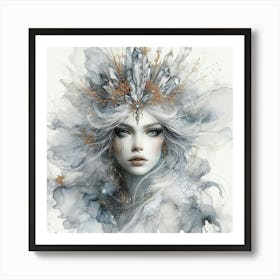 Ice Queen 1 Art Print