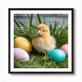 Easter Chick 9 Art Print