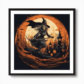 Halloween Collection By Csaba Fikker 38 Art Print