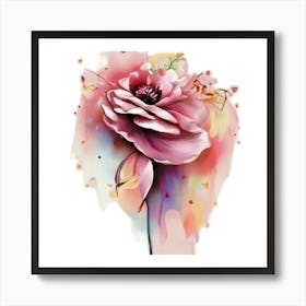 Pink Flower Art Print