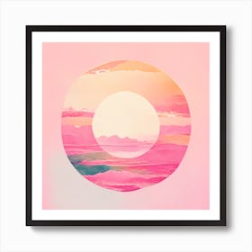 October Sunrise Art Print