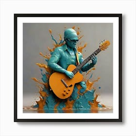 Acoustic Guitar Art Print