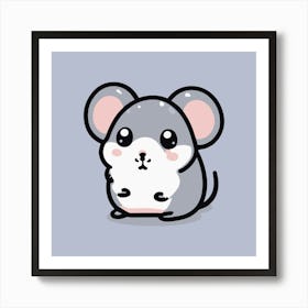 Cute Mouse 9 Art Print