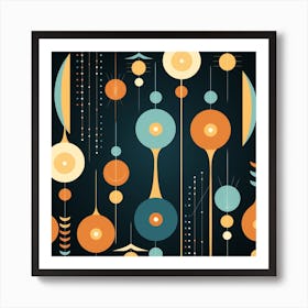 Abstract Background Vector 2 Art Print