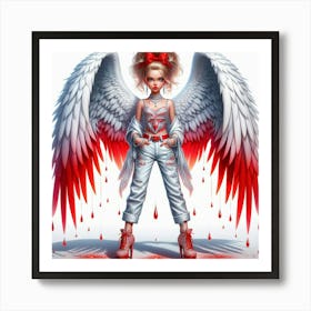 Angel Of Blood Art Print