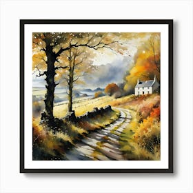 Country Road 3 Art Print