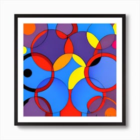 Circles Art Print