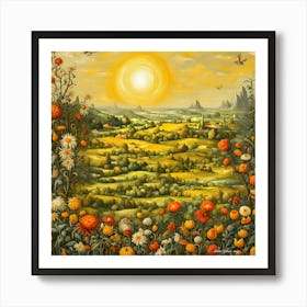 June Sun, by Peter Ghetu 2024 Art Print