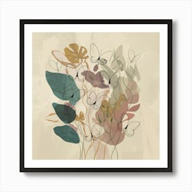 Flowers In A Vase 59 Art Print