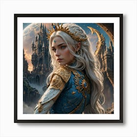 Fairytale Princess 1 Art Print