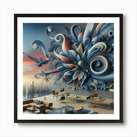 Abstract Painting 2 Art Print