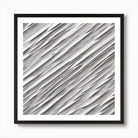 Abstract White Paper Texture Art Print