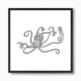 Octopus Art Print