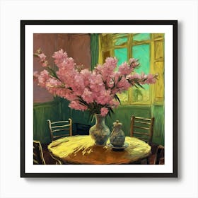 Oleanders, Vincent Van Gogh Dining Room 7 Art Print