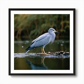 Heron Art Print