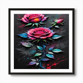 Roses Art Print