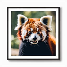 Red panda Art Print