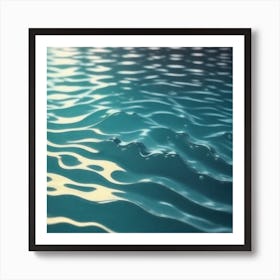 Water Ripples 20 Art Print