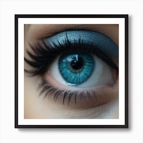 Blue Eye Stock Videos & Royalty-Free Footage,wall art, Art Print