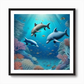 Under The Sea Art Print
