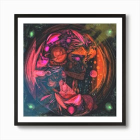 cosmic mother. Art Print