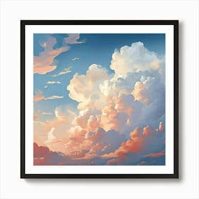 Clouds In The Sky 5 Art Print