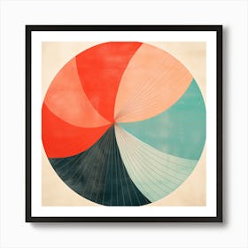 Abstract Circle Art Print