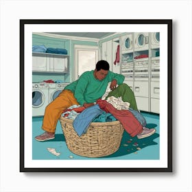 Laundry Room 1 Art Print