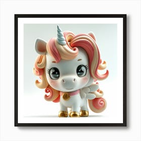 Beautiful Unicorn 16 Art Print