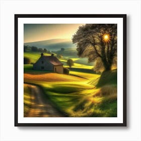 Country Road 18 Art Print