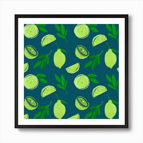 Lime Art Print