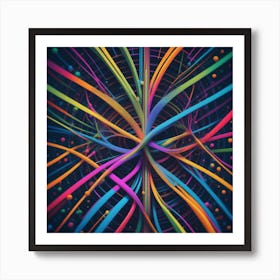 Abstract Background - Abstract Stock Videos & Royalty-Free Footage 1 Art Print