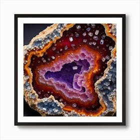 Geode Art Print