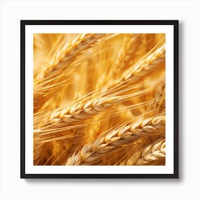 Golden Wheat 2 Art Print